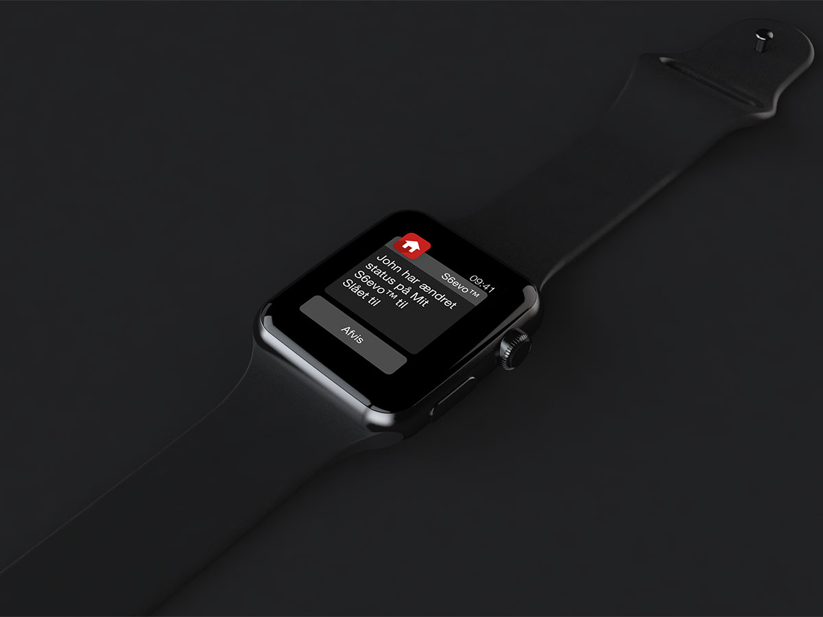 Få S6evo™ aviseringar på din Apple® Watch